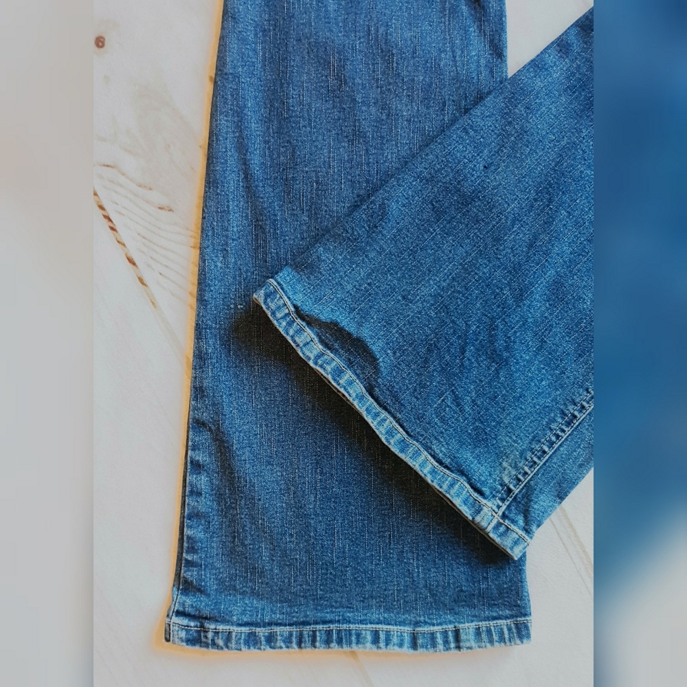 TILT Vintage Medium-Dark Wash Flare Jeans Size 3 Regular - Picture 9 of 12